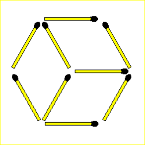 Vytvorenie trojuholníkov: Obrázková hádanka