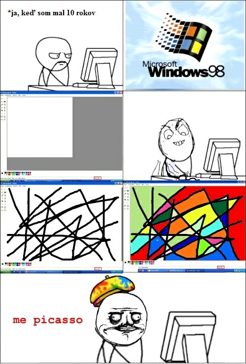 Windows 98 a Skicár